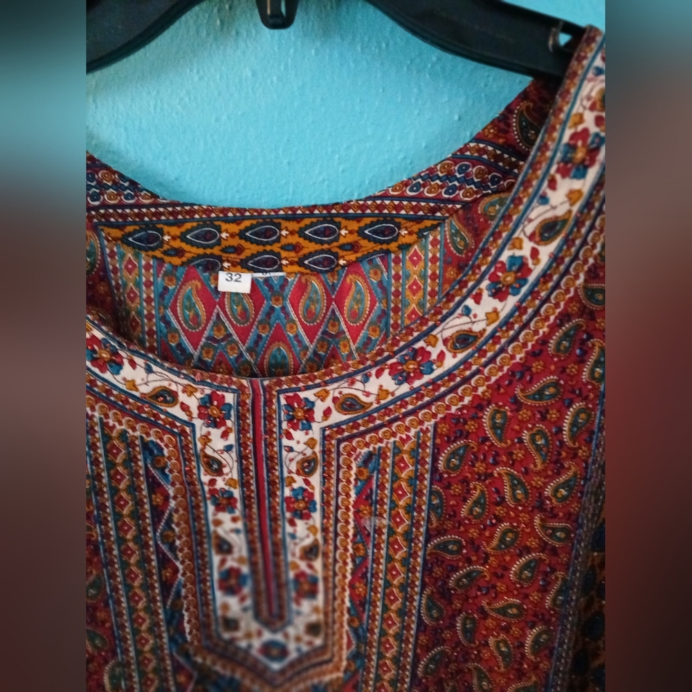 Women's BOHO Top ~ Size Medium - Picture 2 of 5